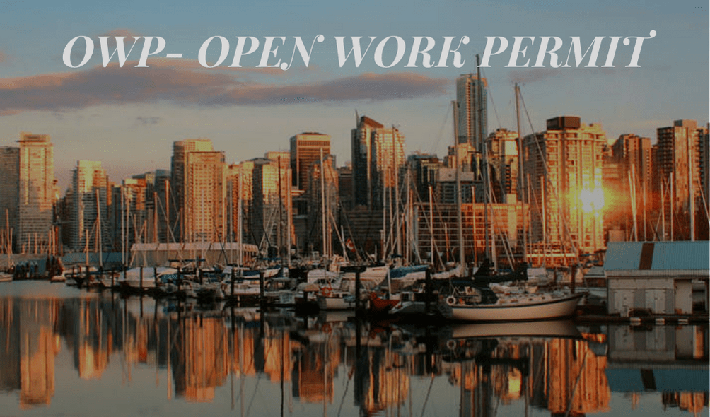Open Work Permit – OWP 3