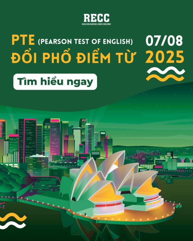 hay đổi phổ điểm PTE 1