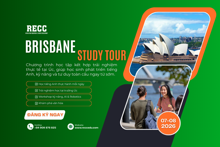 Brisbane Study Tour: Chương trình học tập trải nghiệm hè tại Úc 2026