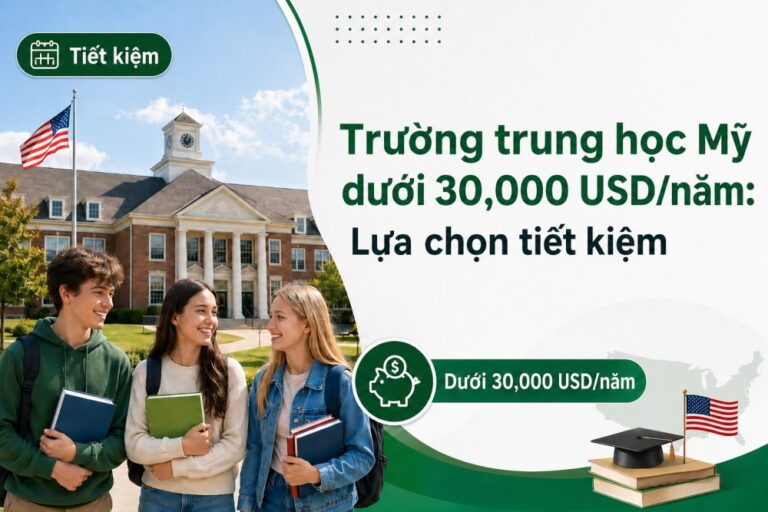 Trường trung học Mỹ dưới 30,000 USD/năm 13
